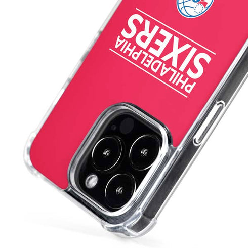 NBA Philadelphia 76ers Standard - Red iPhone 16 Pro MagSafe Case